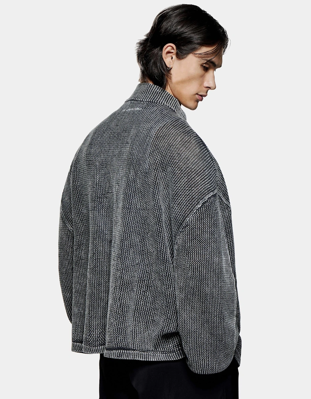Pigment Dyed Loose Gauge Track Jacket