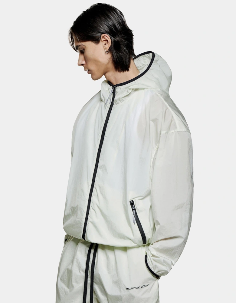 Active Nylon Hooded Jacket