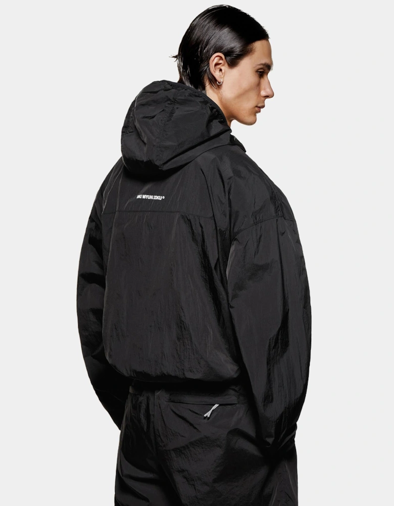 Active Nylon Hooded Jacket