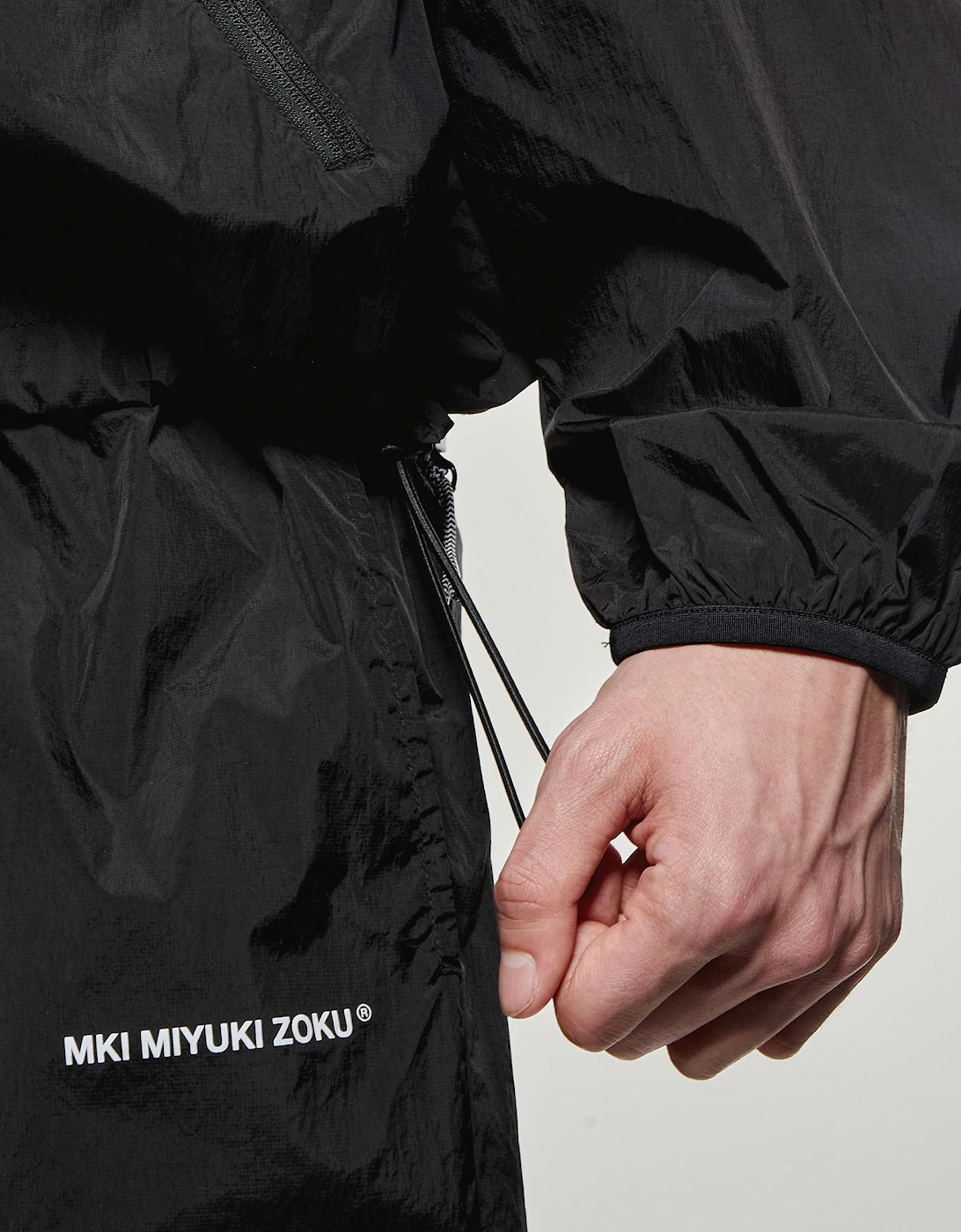 Active Nylon Hooded Jacket