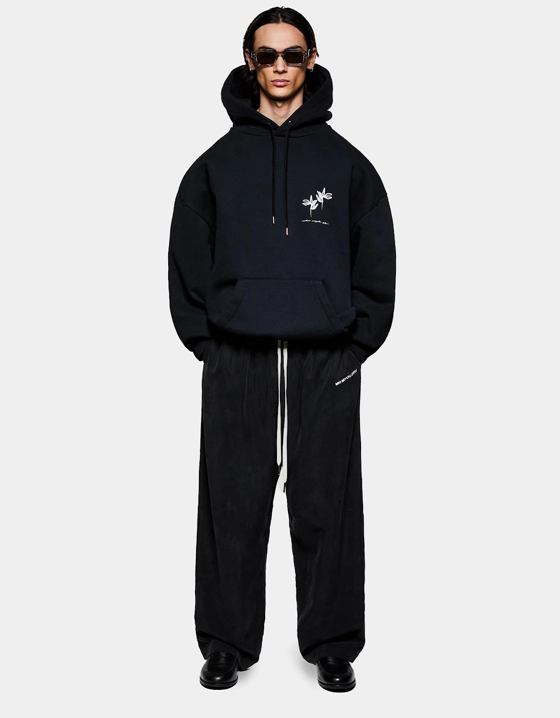 Ink Flower Hoodie