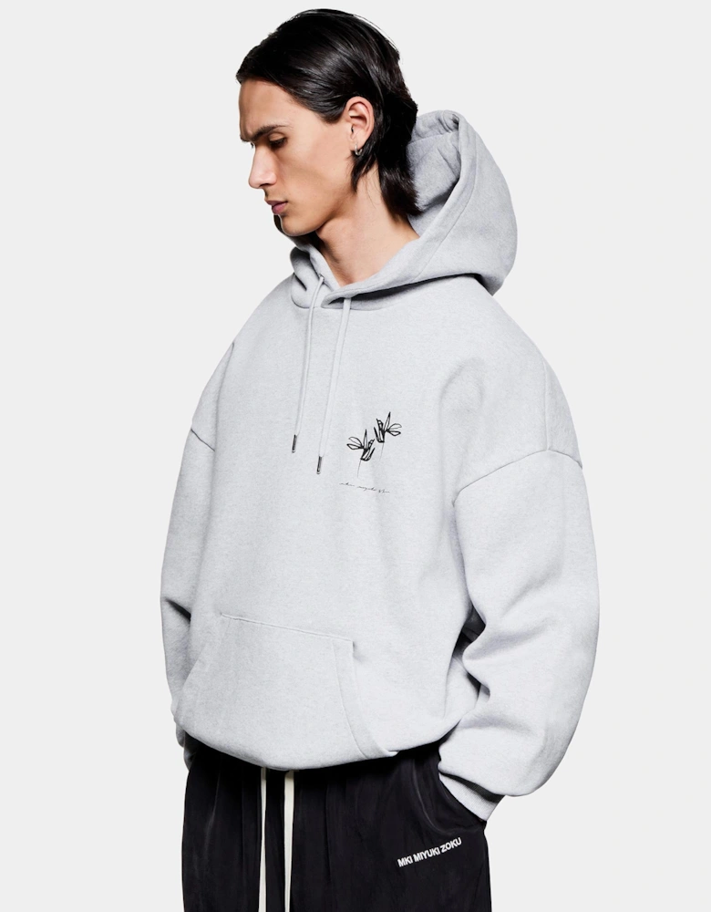 Ink Flower Hoodie