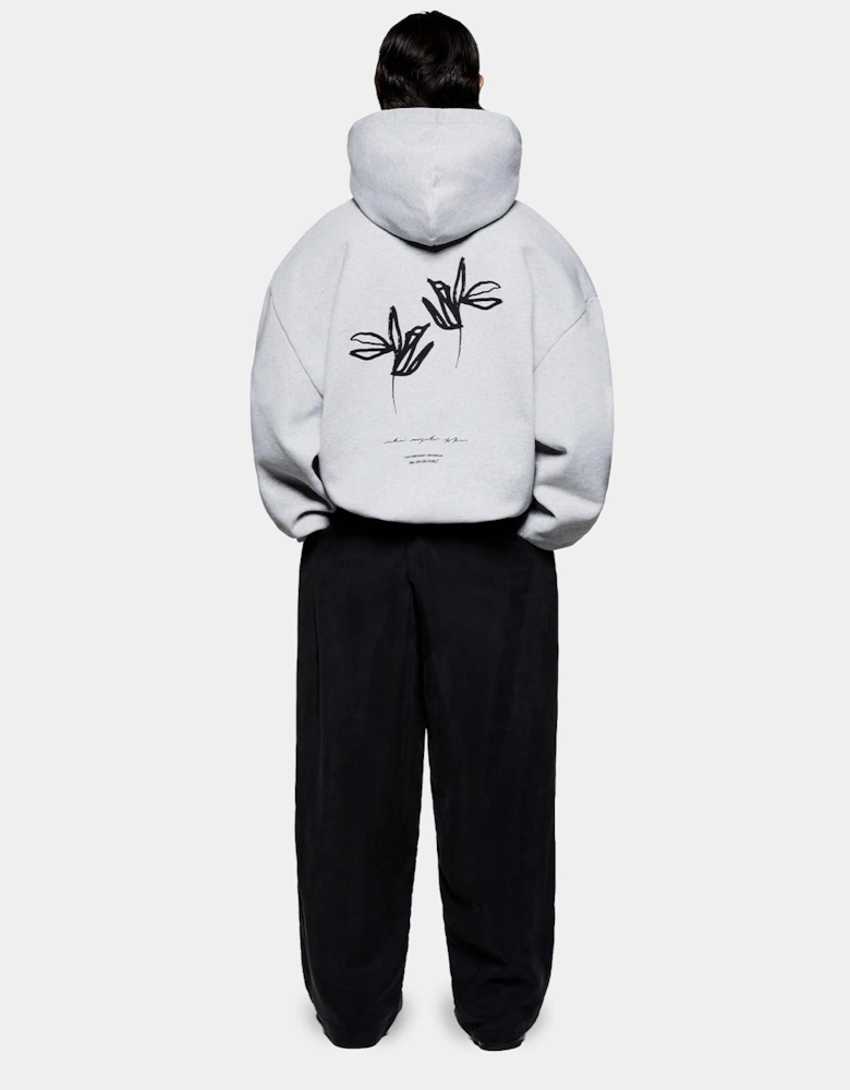 Ink Flower Hoodie