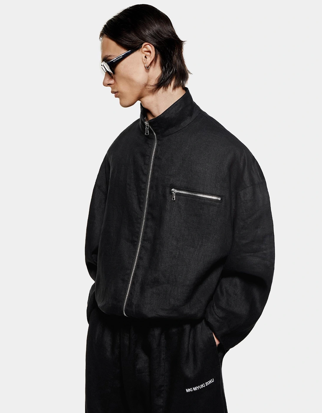 Linen Track Jacket, 6 of 5