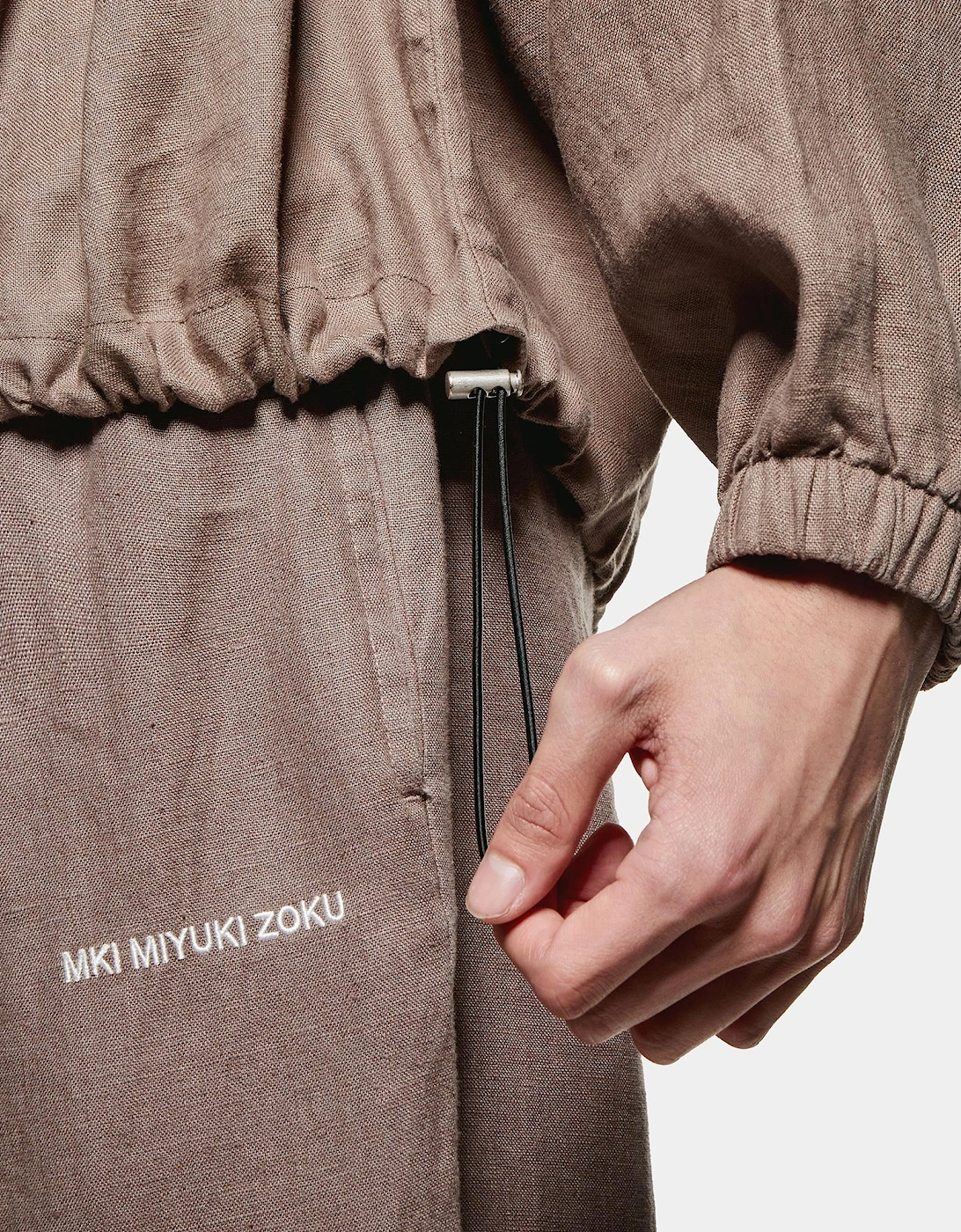 Linen Track Jacket