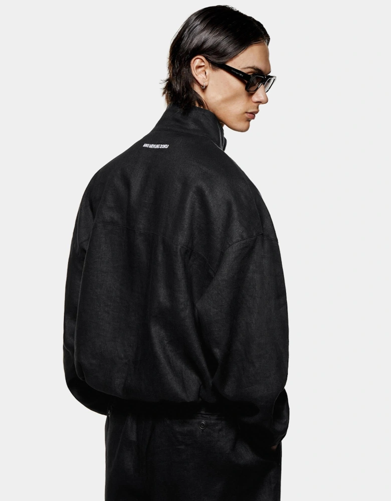 Linen Track Jacket