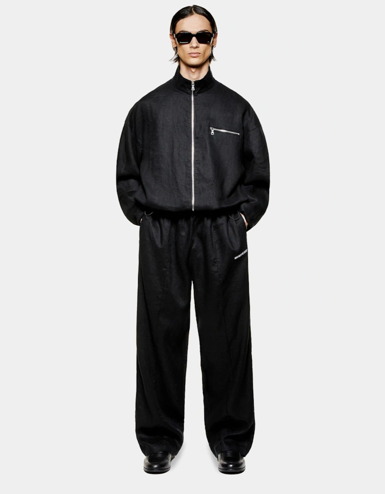 Linen Track Jacket