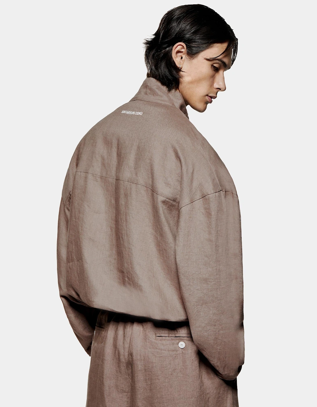 Linen Track Jacket