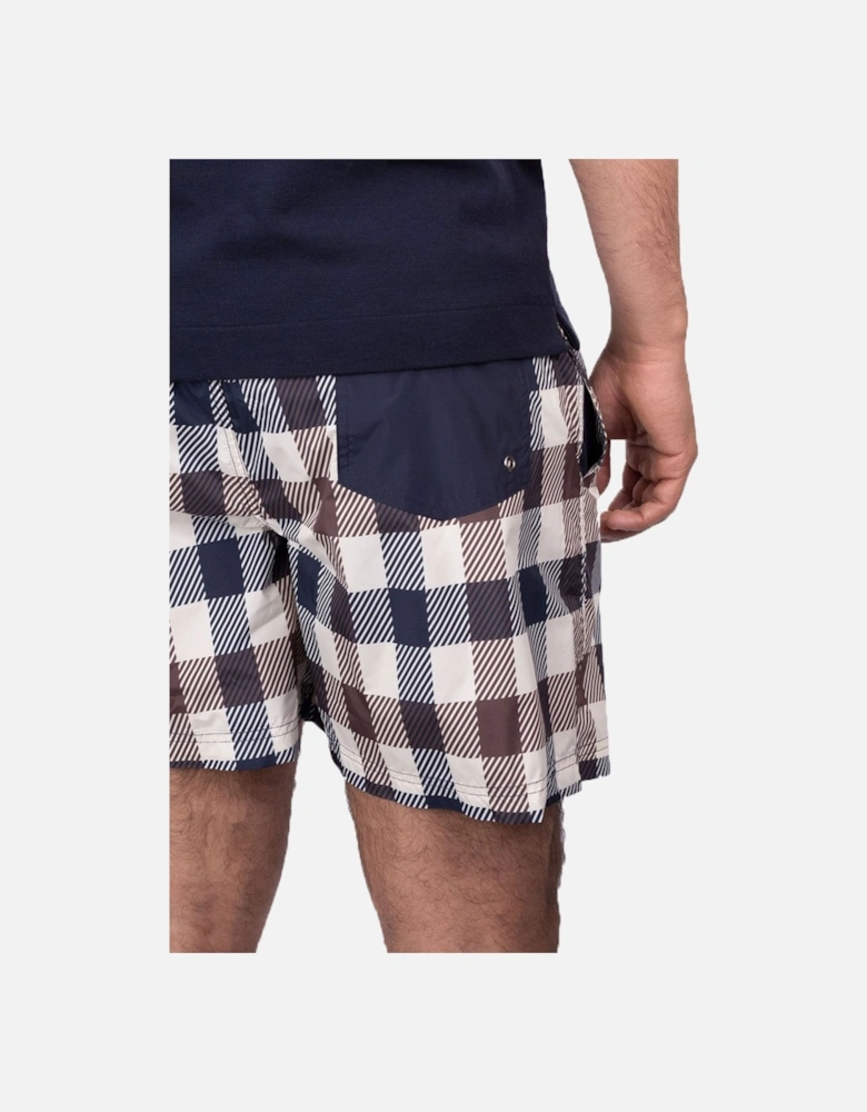 Macro Iconic Volley Swim Shorts Club Check