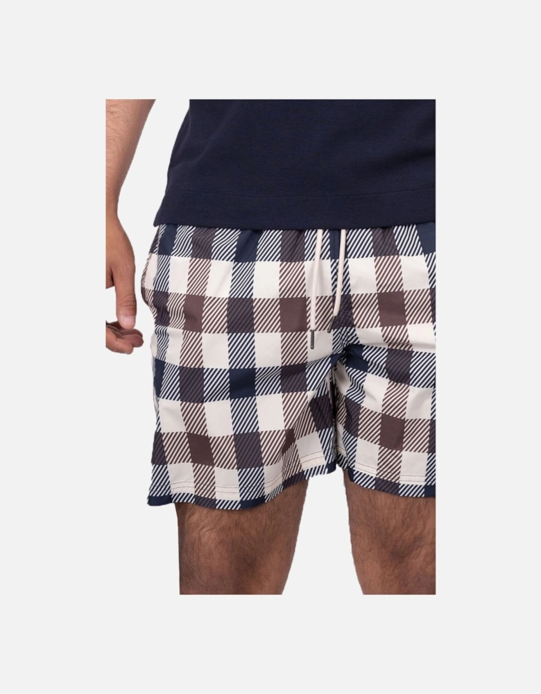 Macro Iconic Volley Swim Shorts Club Check
