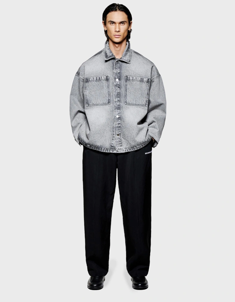 Denim Box Overshirt