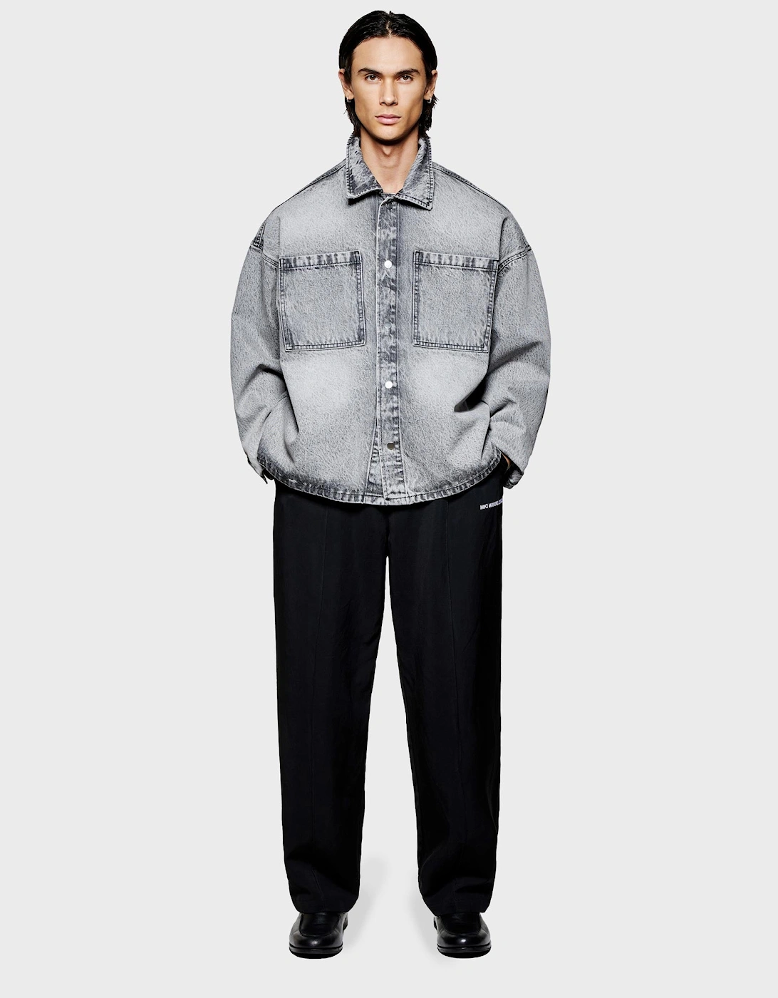 Denim Box Overshirt