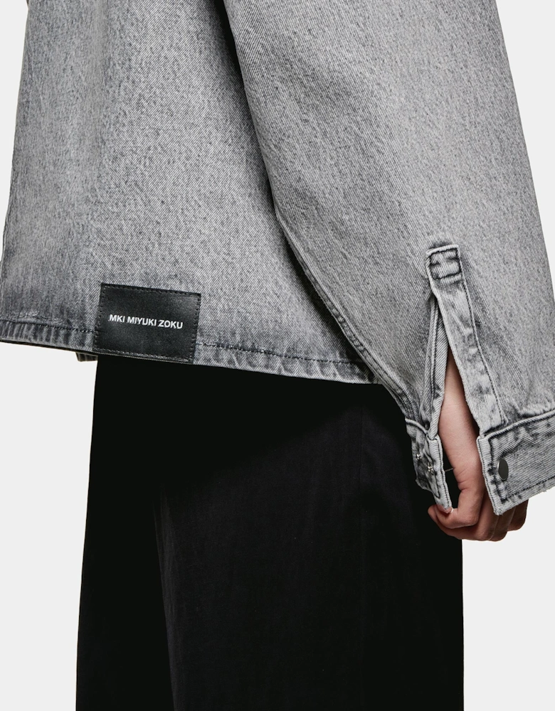 Denim Box Overshirt