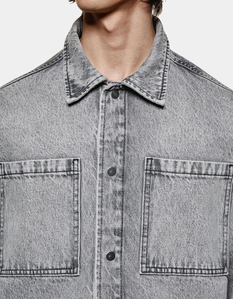 Denim Box Overshirt