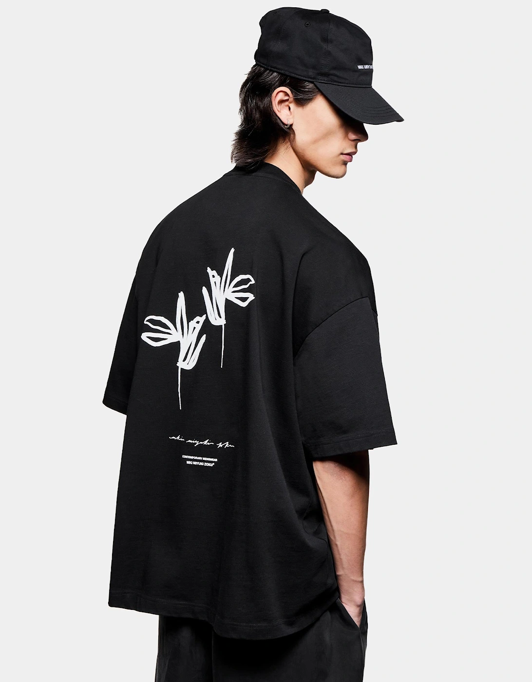 Ink Flower T-Shirt, 5 of 4