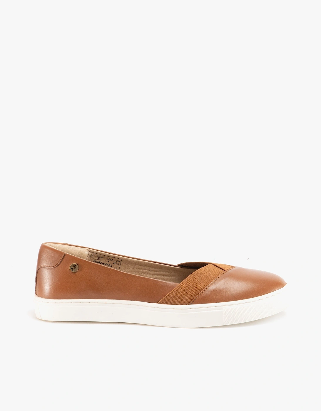 TIFFANY Womens Leather Slip On Pumps Tan, 7 of 6