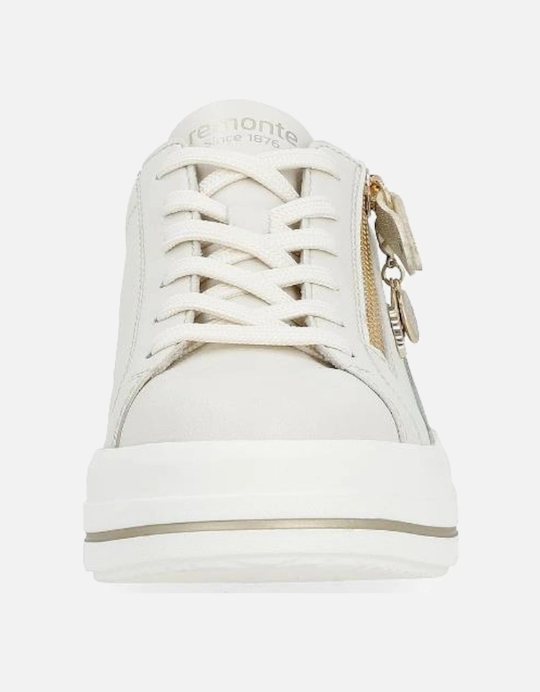 Ladies trainer D1C01-81 in White Combi