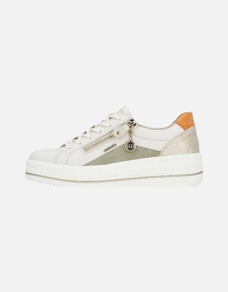 Ladies trainer D1C01-81 in White Combi