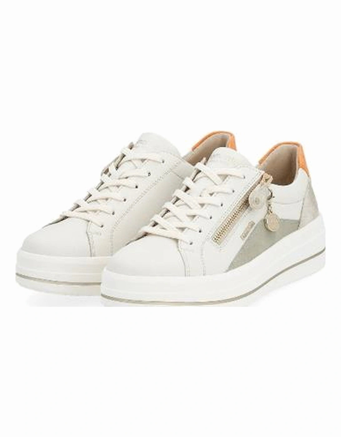 Ladies trainer D1C01-81 in White Combi
