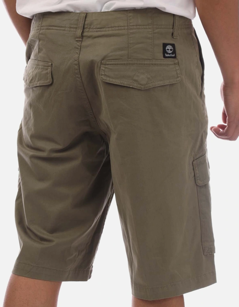 Twill Cargo Shorts
