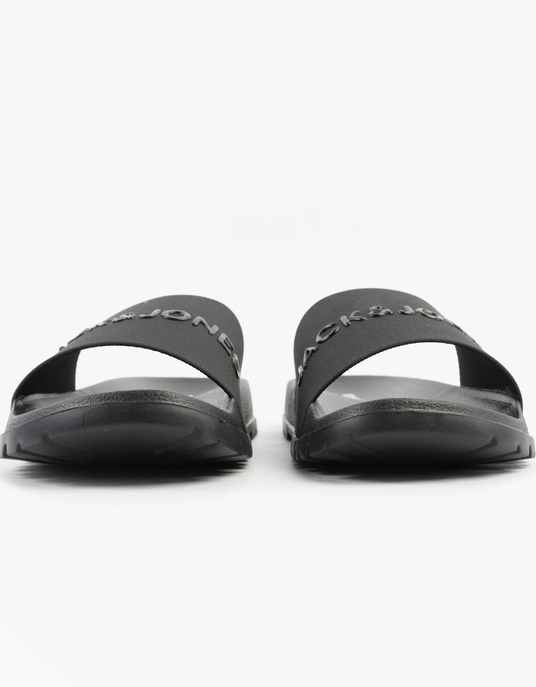 DENNIS Mens Sliders Anthracite