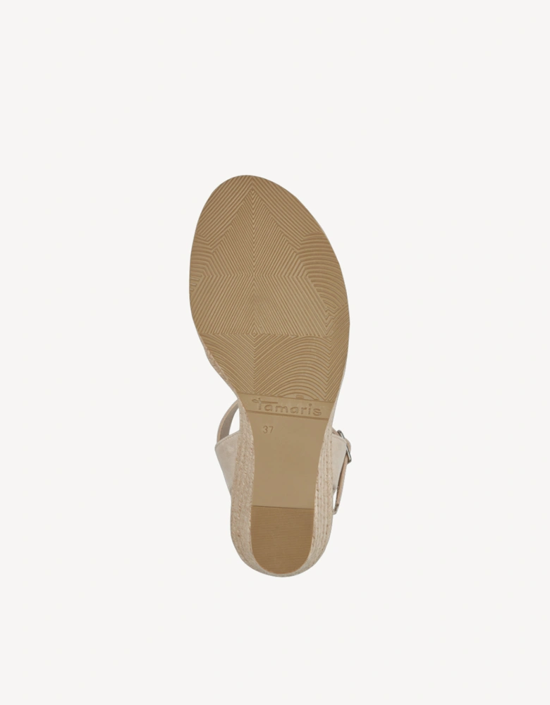 Women's 1-28300-42-251 Heeled Sandal Nude