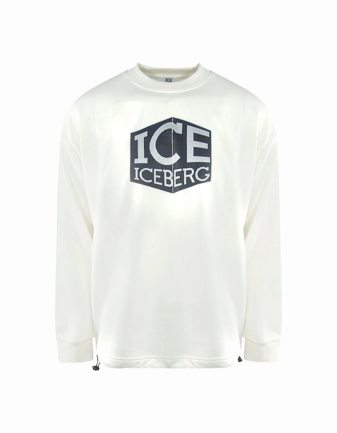 Cubed Logo White Sweatshirt, 3 of 2