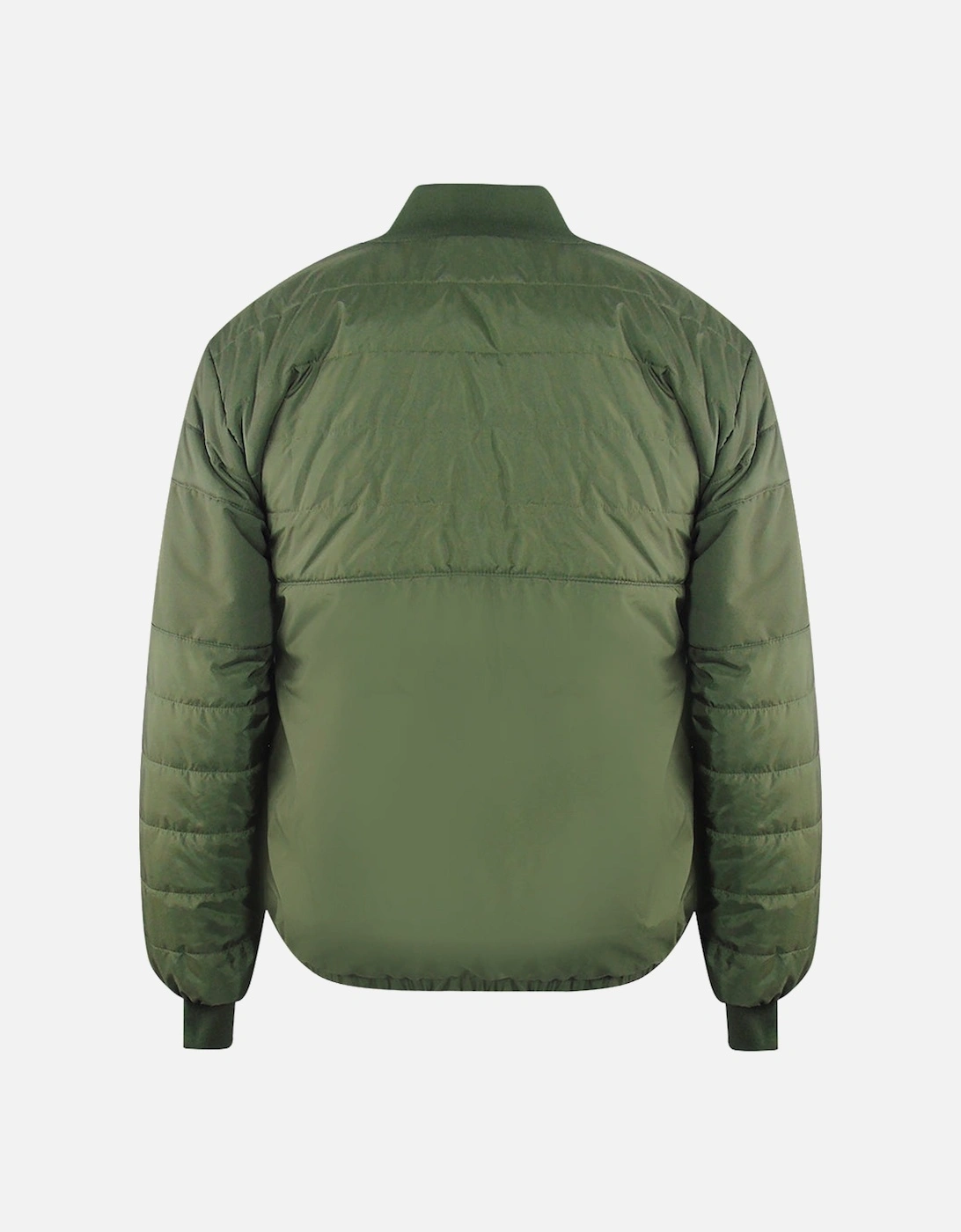 Padded Green Bomber Jacket