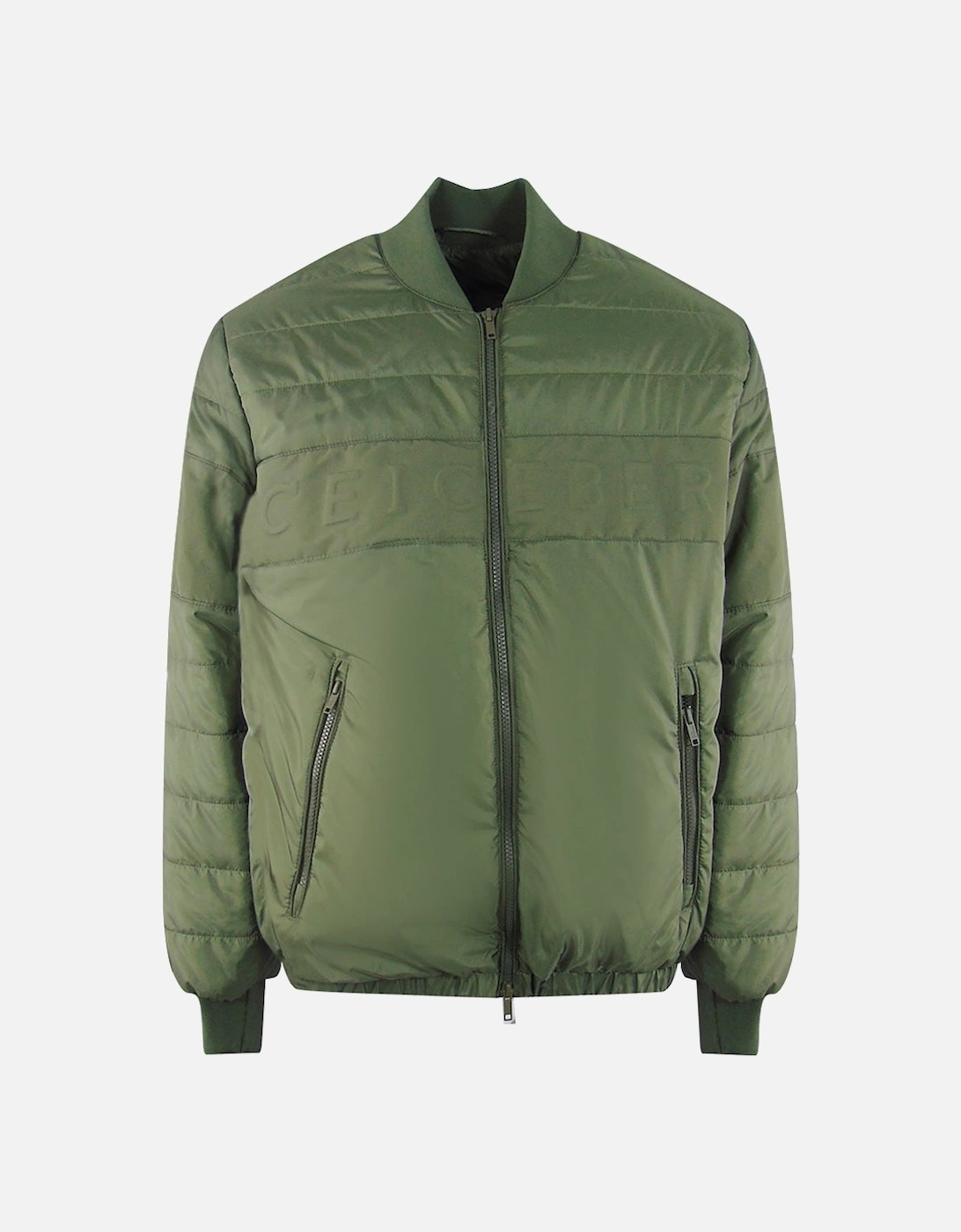 Padded Green Bomber Jacket, 3 of 2