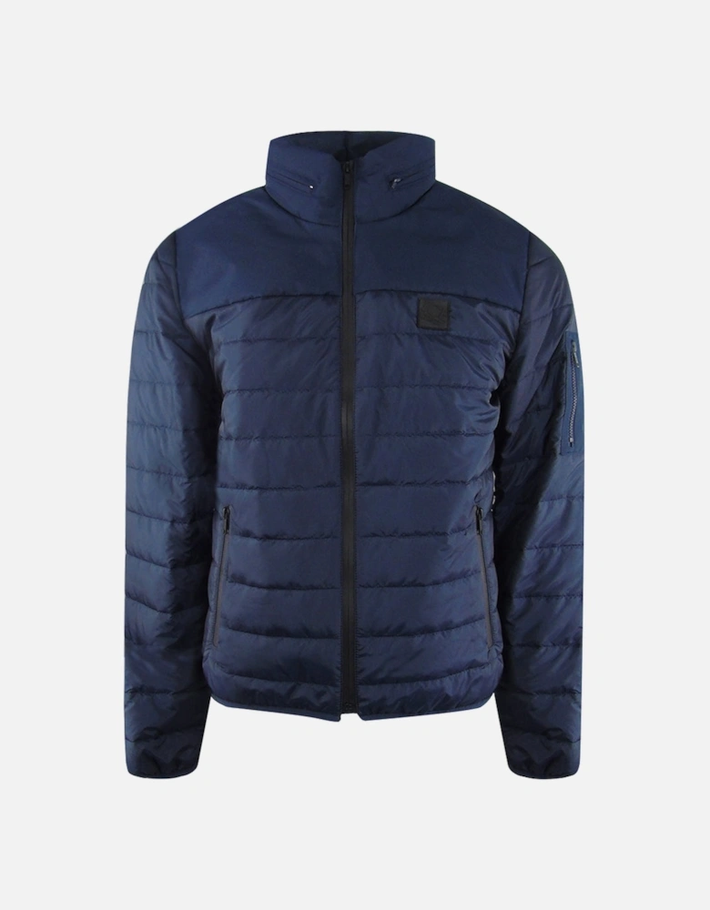 Padded Navy Blue Jacket