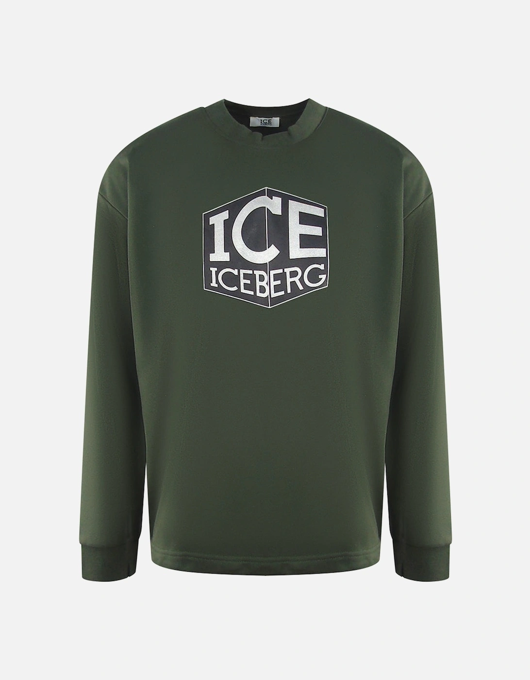 Cubed Logo Green Sweatshirt, 3 of 2