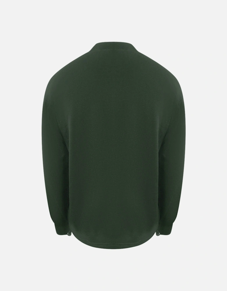 Cubed Logo Green Sweatshirt
