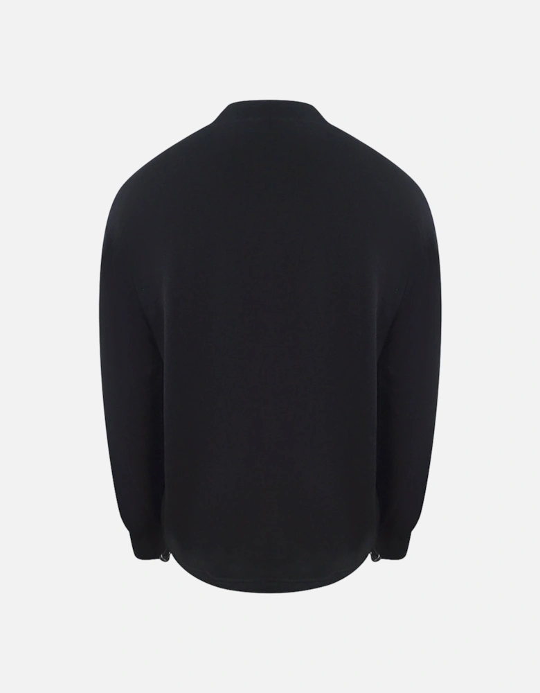 Small Triangle Logo Black Sweatshirt