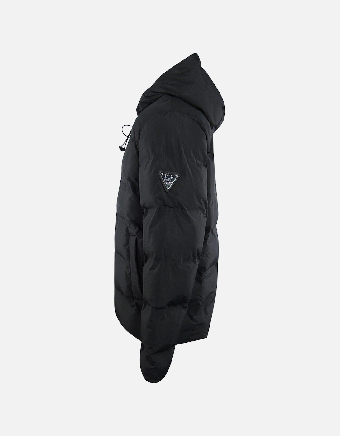 Plain Padded Black Jacket