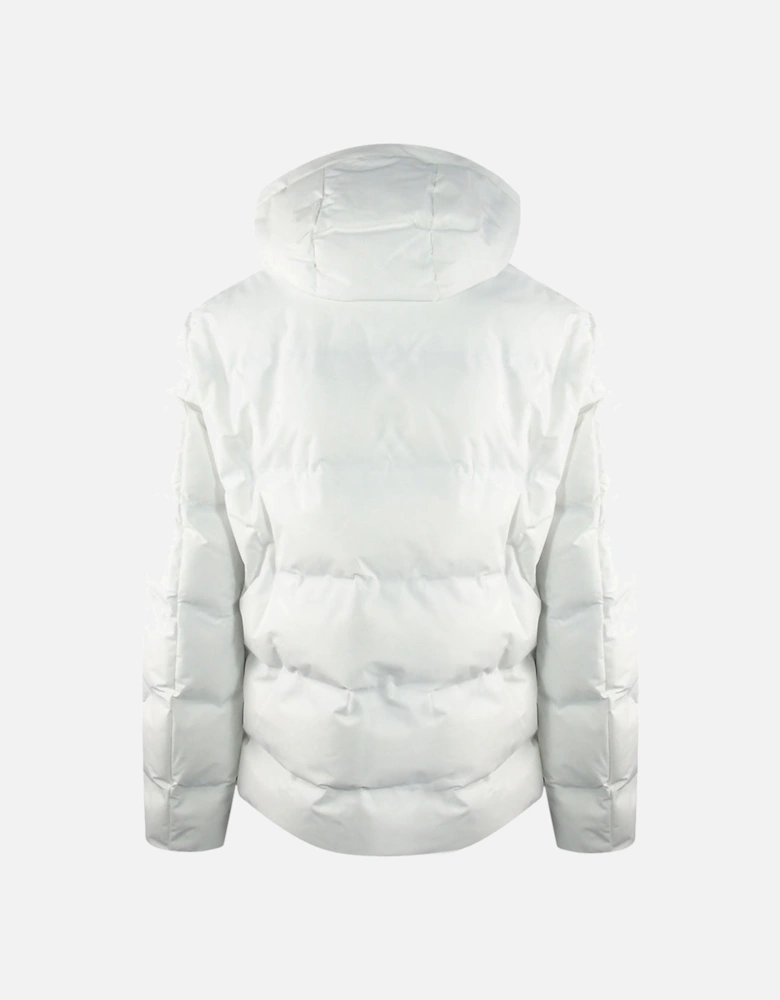Plain Padded White Jacket