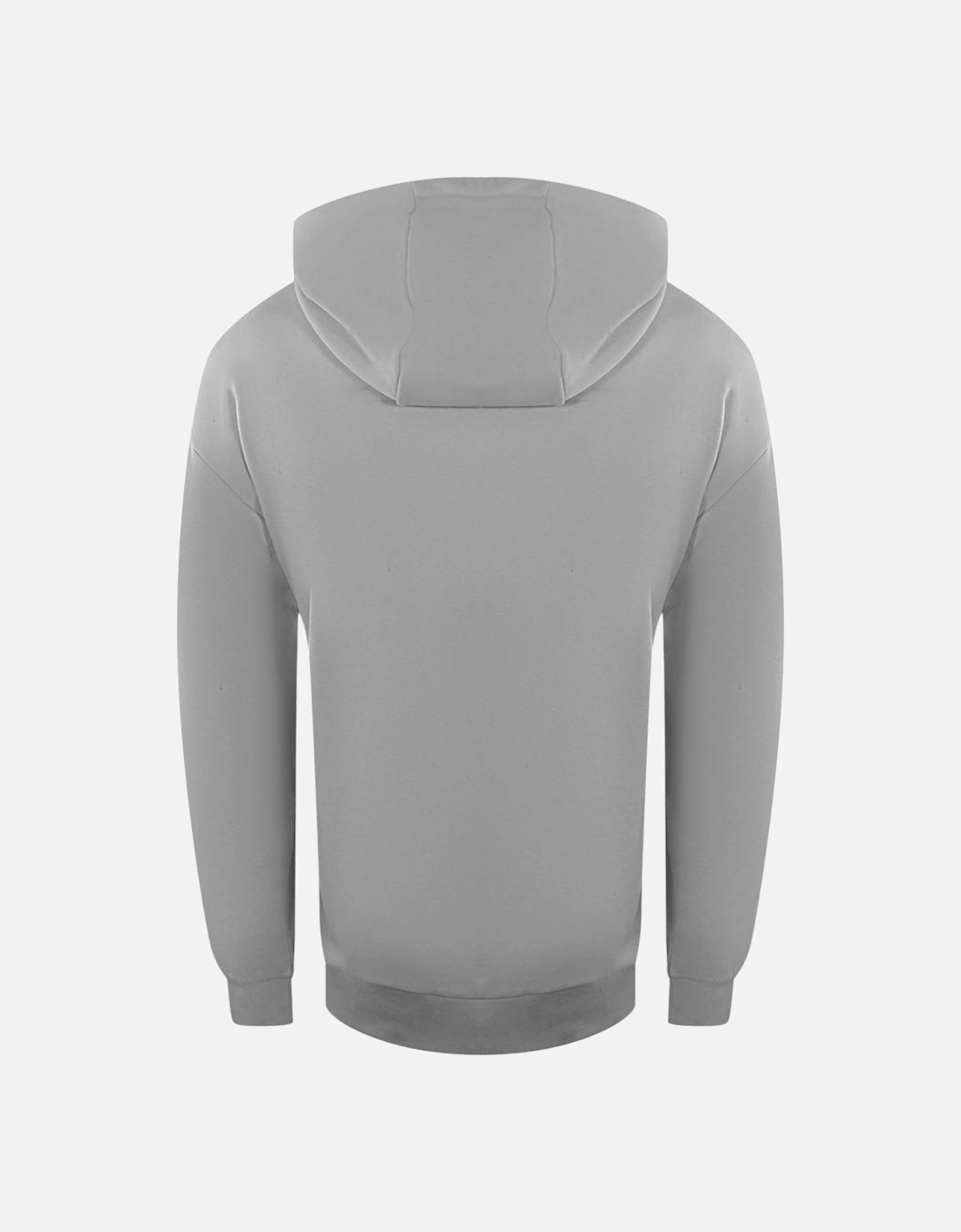Bold Blocked Logo Grey Hoodie