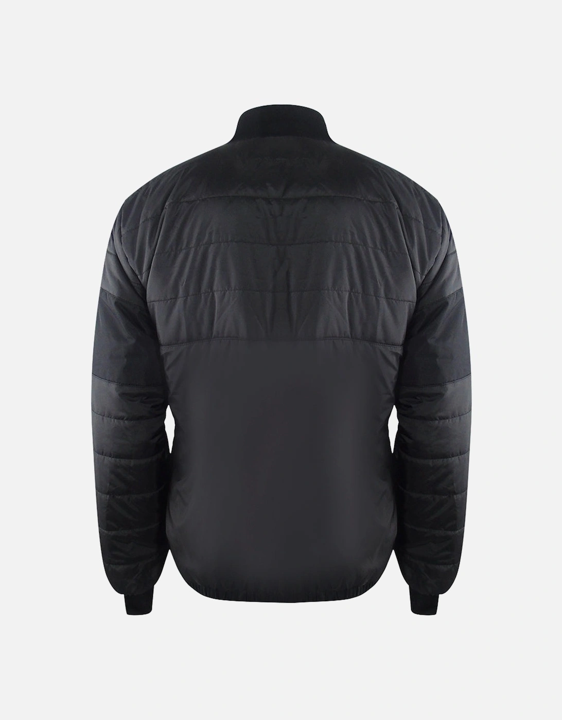 Padded Black Bomber Jacket