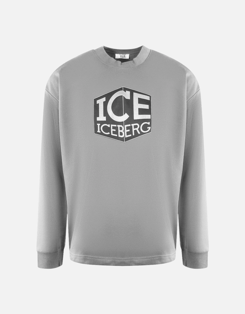 Cubed Logo Grey Sweatshirt