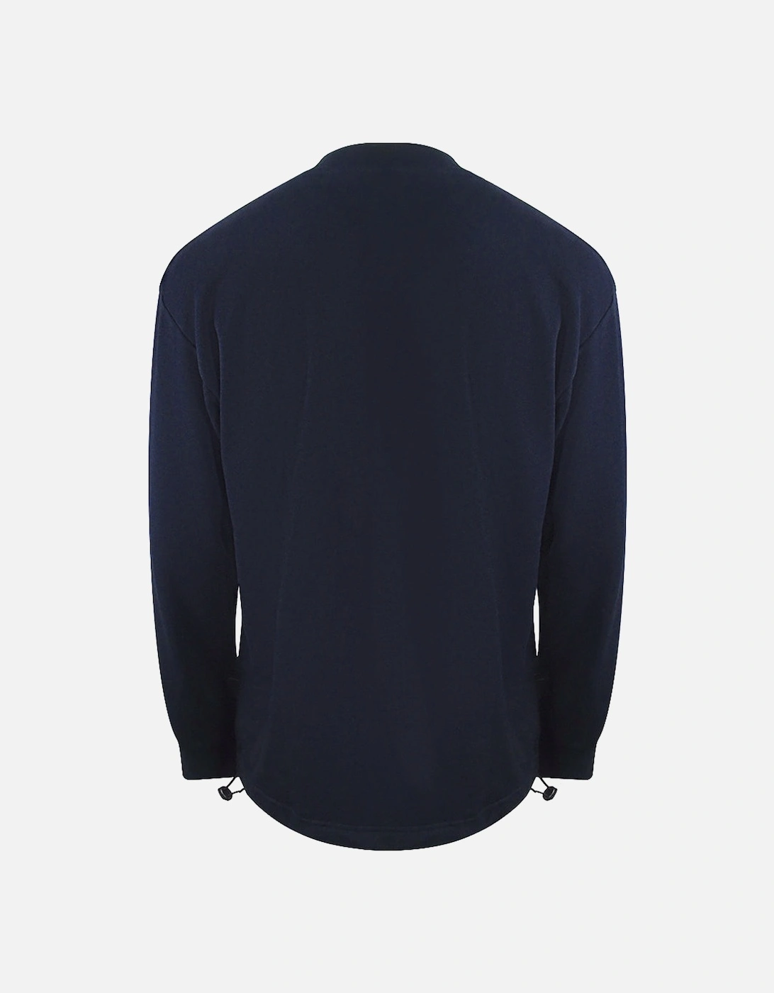 Cubed Logo Navy Blue Sweatshirt