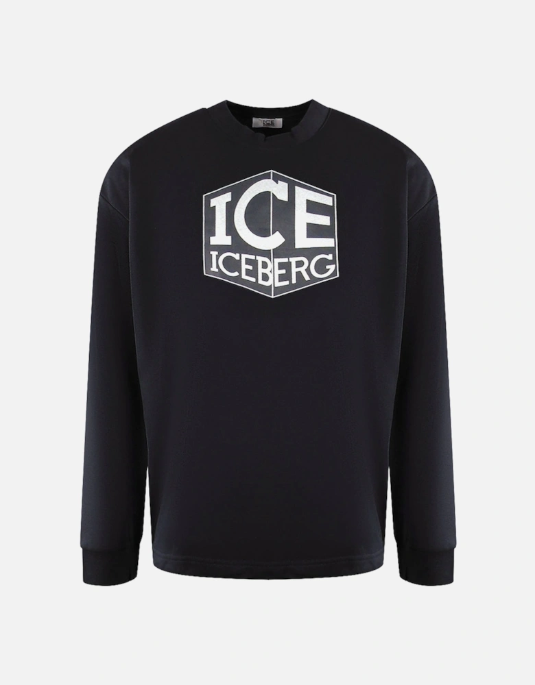 Cubed Logo Black Sweatshirt