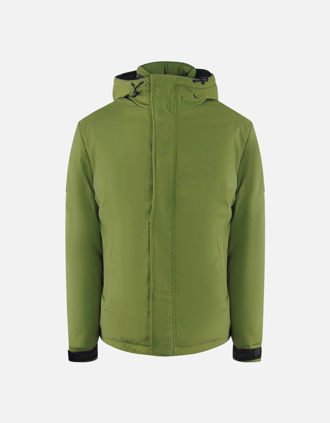 Plain Hooded Green Jacket, 4 of 3