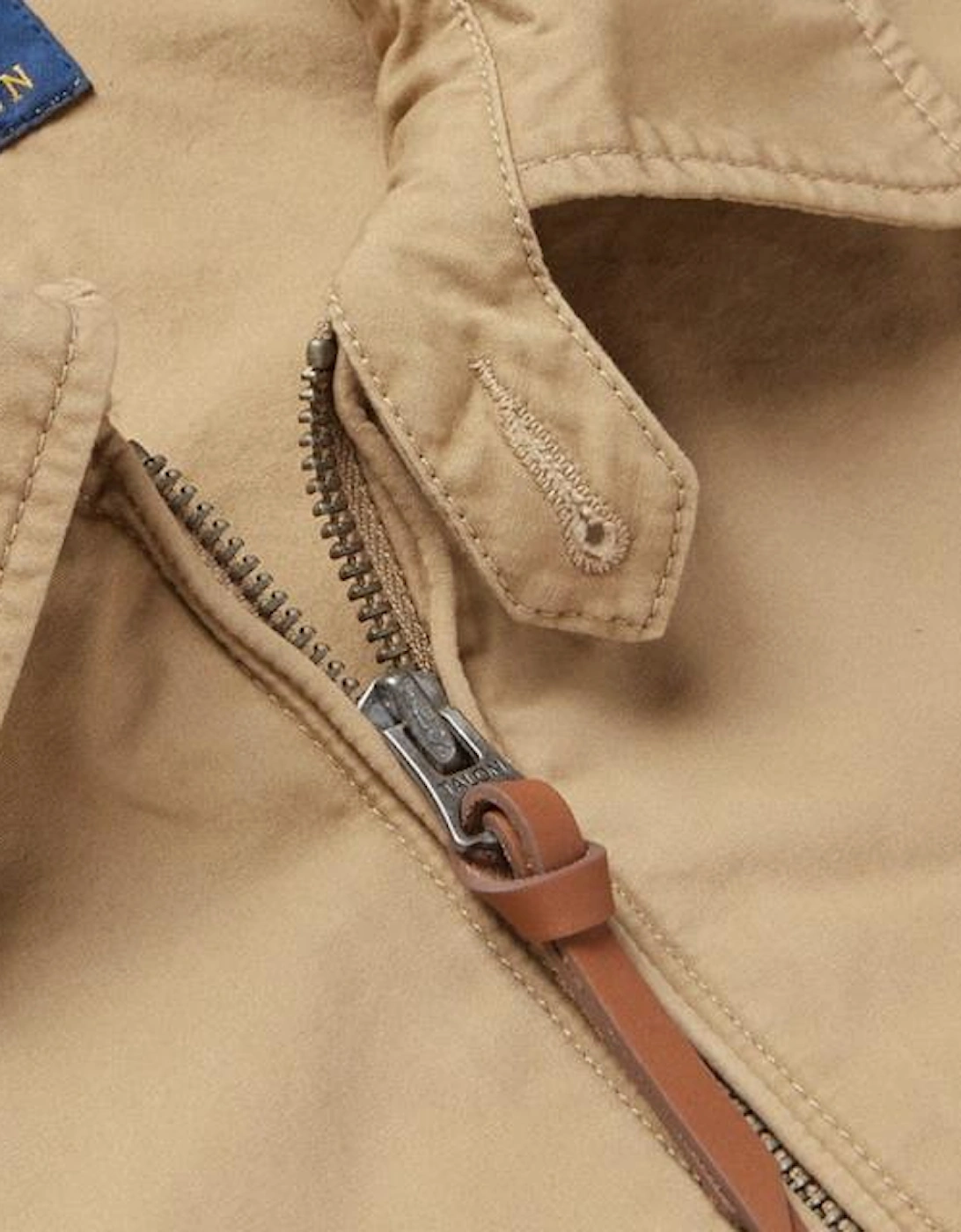 Tan 'Bayport' Cotton Jacket