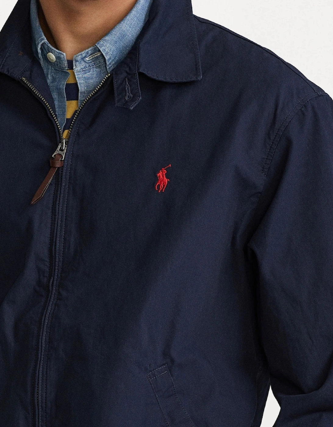 Navy 'Bayport' Cotton Jacket