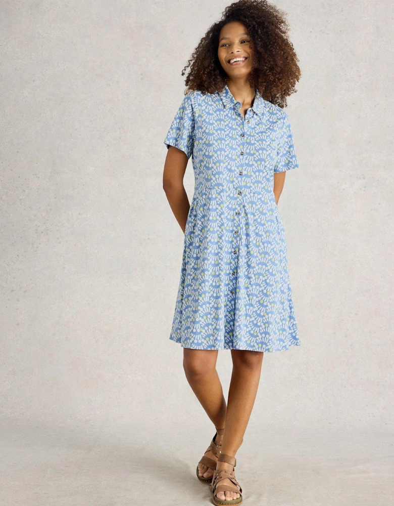 Ria Jersey Shirt Dress