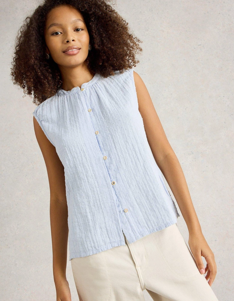 Yasmin Double Cloth Vest