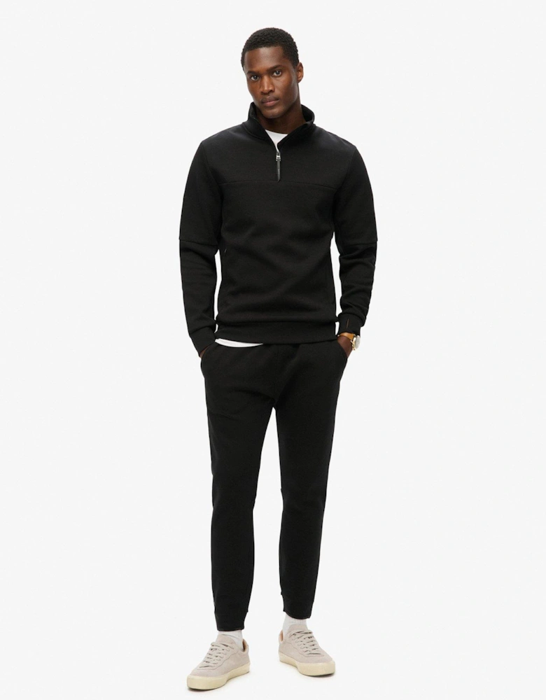Code Tech Half Zip Sweatshirt - Black