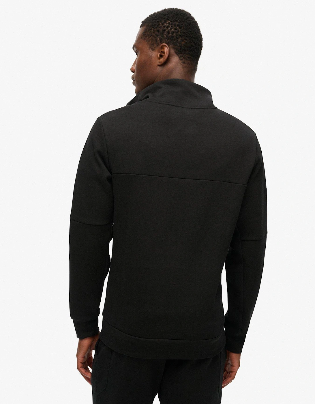 Code Tech Half Zip Sweatshirt - Black