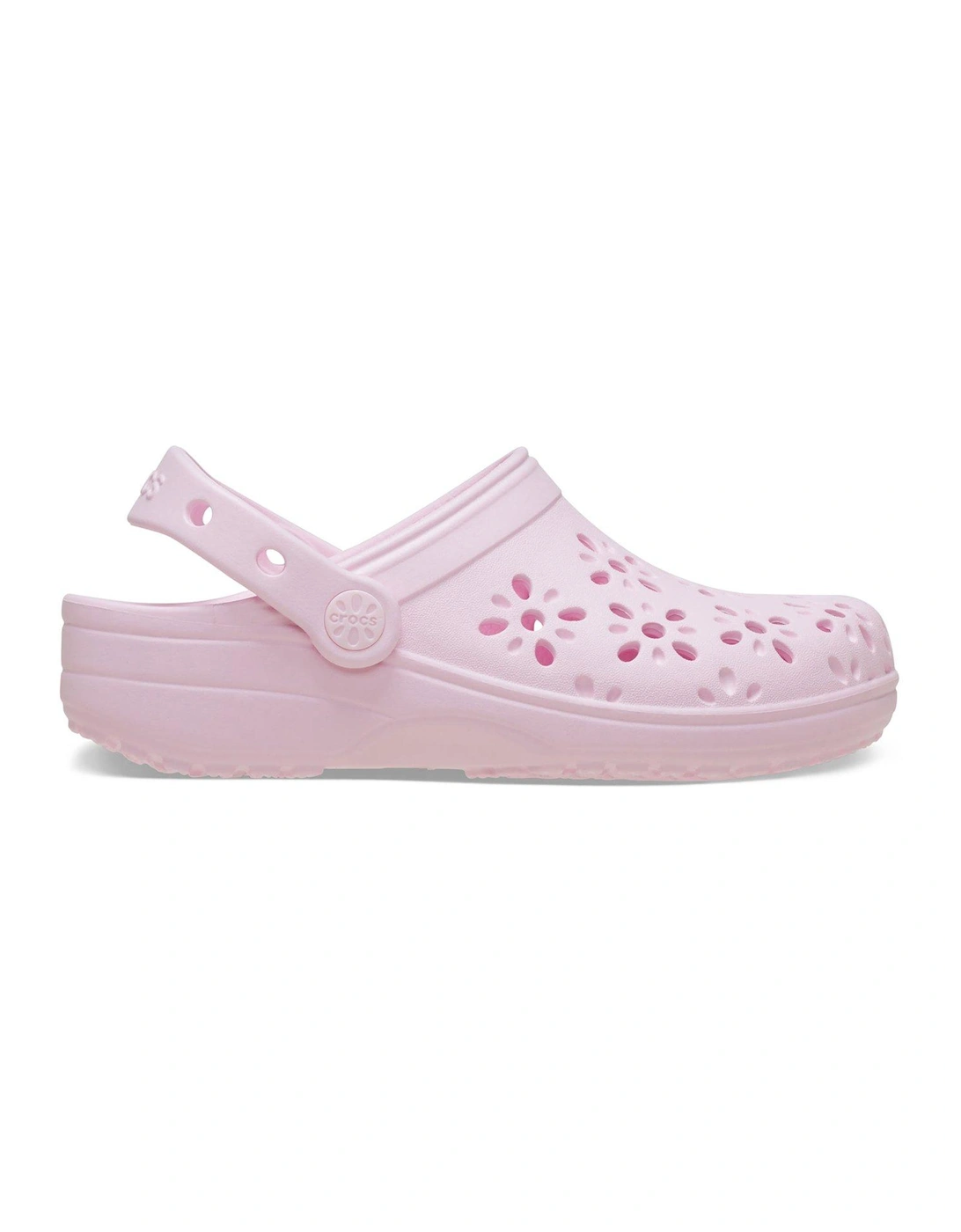 Classic Floral Cut Out Clog K - Pink, 2 of 1