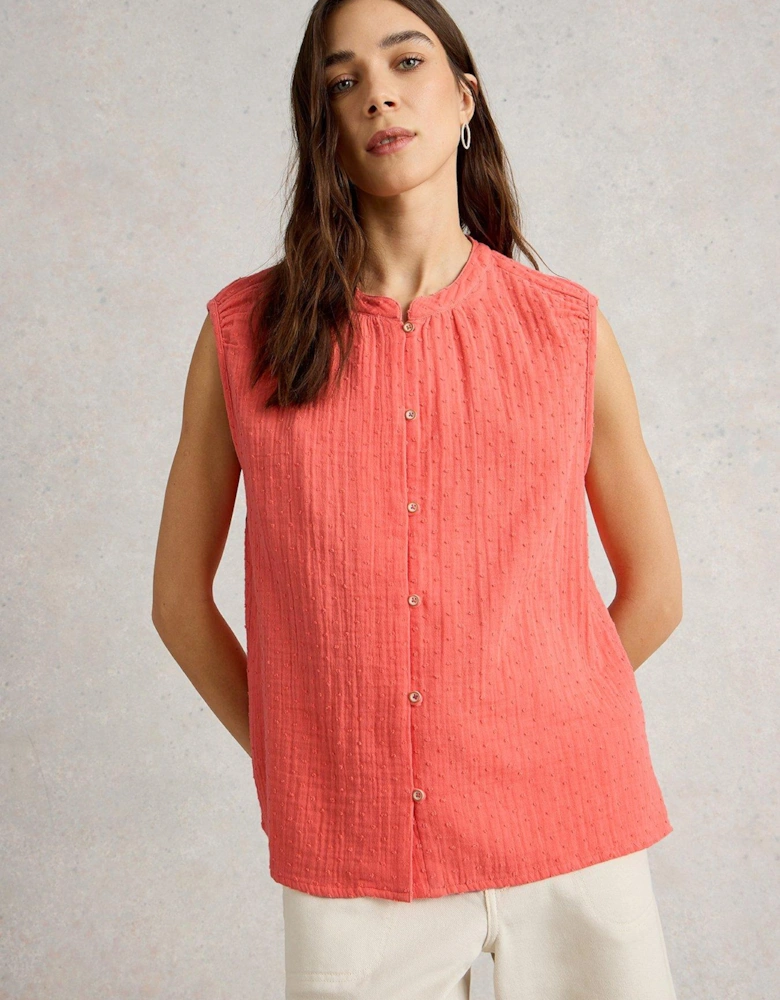 Yasmin Double Cloth Vest
