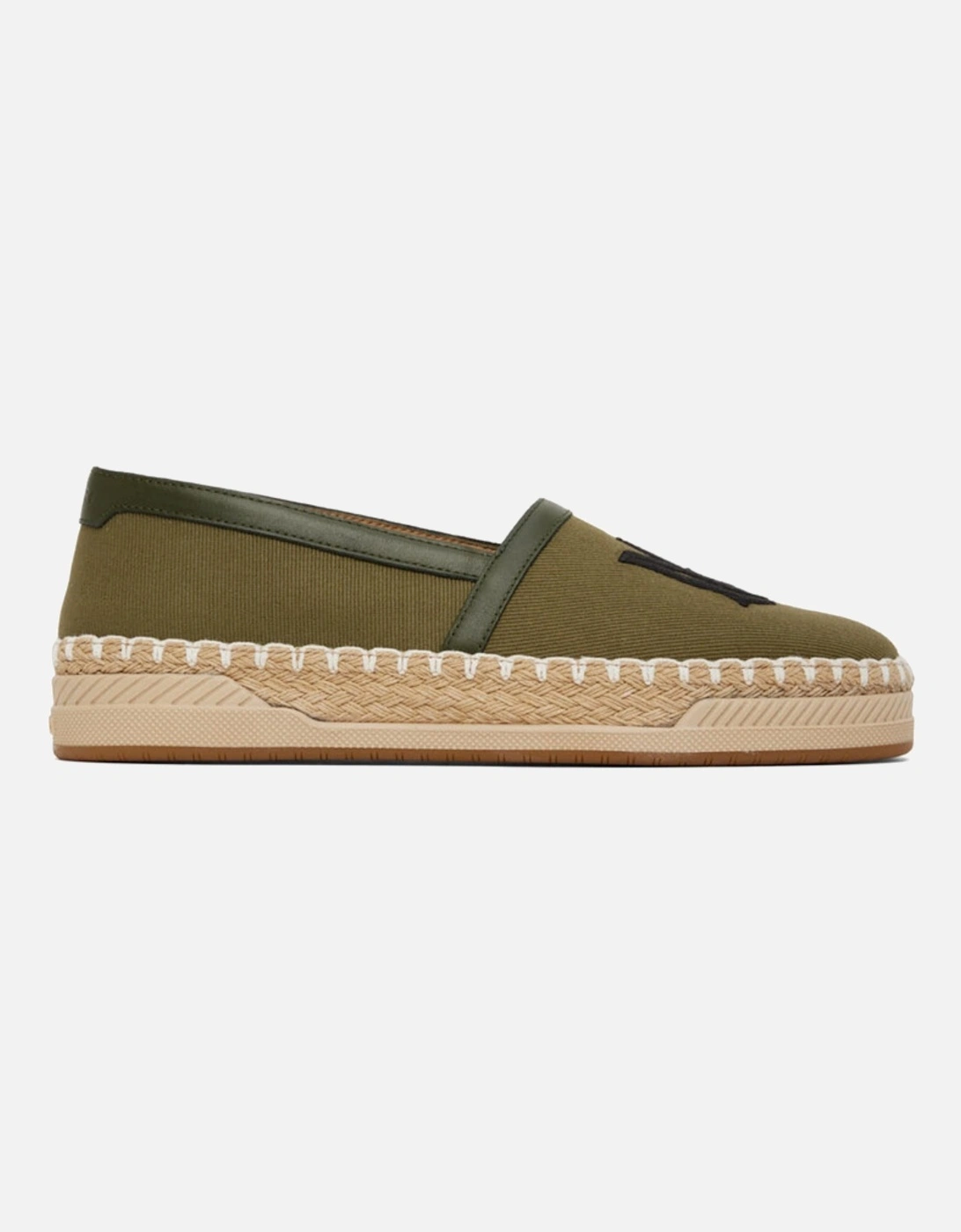 AMIRI EMBROIDERED LOGO ESPADRILLES KHAKI, 4 of 3